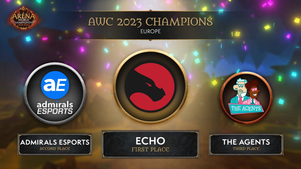 Admirals Esports earned second place in the 2023 European WoW AWC Grand Finals