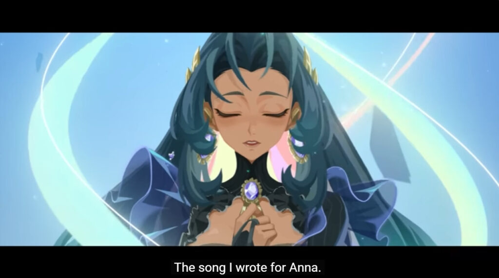 Norah wrote a song for Anna in Dislyte 