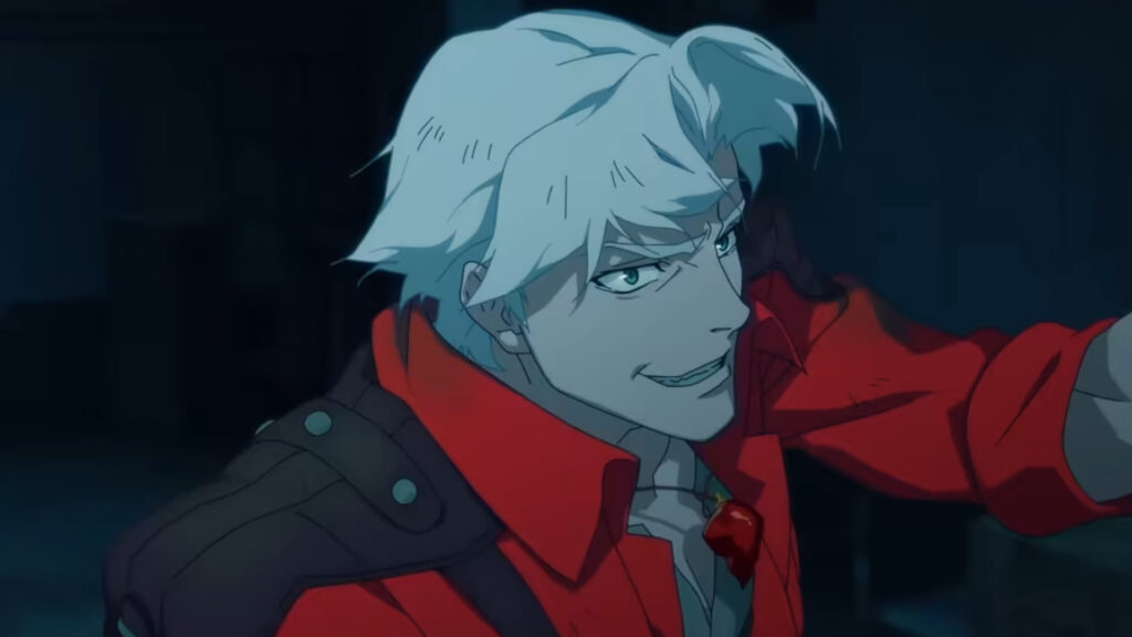 Dante in the Netflix DMC anime