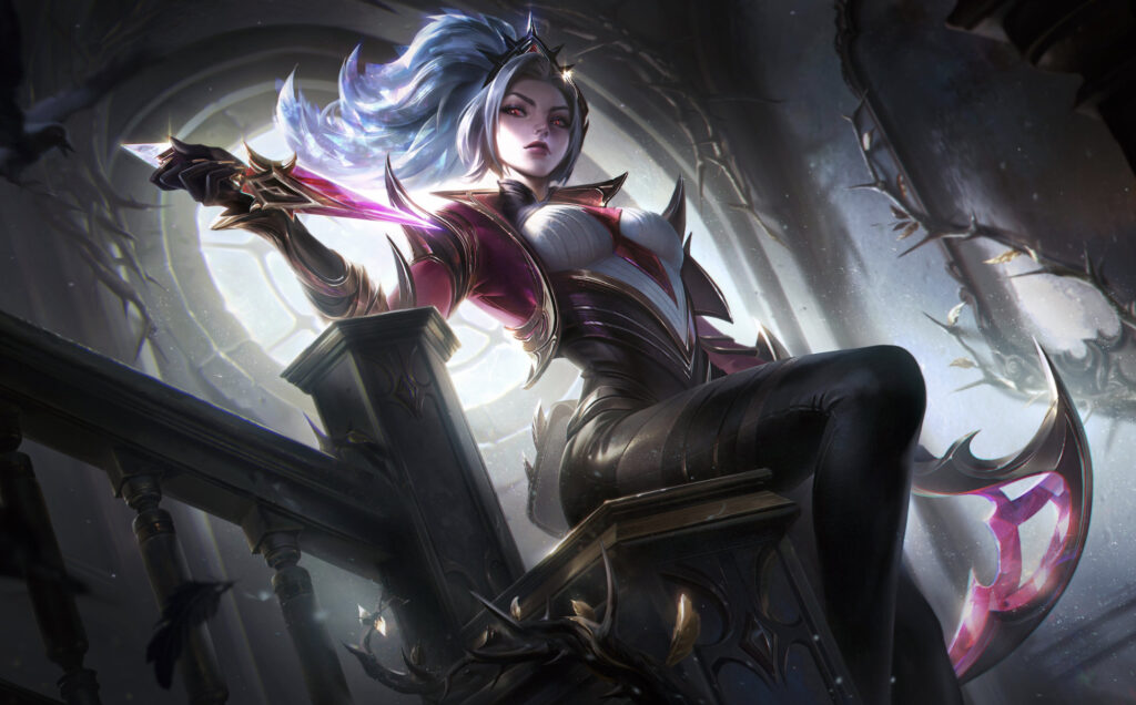 Prestige Coven Akali skin for 2023 - image via Riot Games