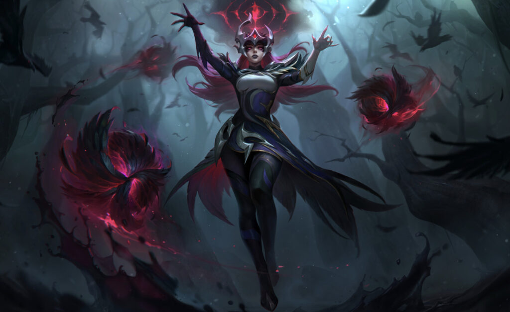 Coven Syndra skin for 2023 - image via Riot Games