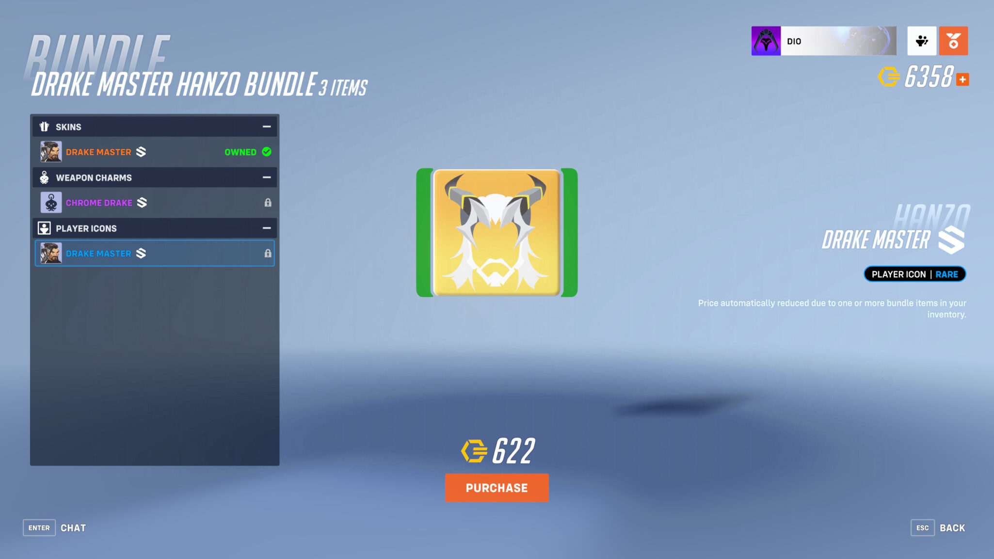 Drake Master Hanzo icon