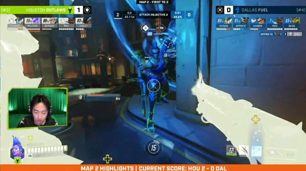 Houston Outlaws' Pelican duplicates Junker Queen