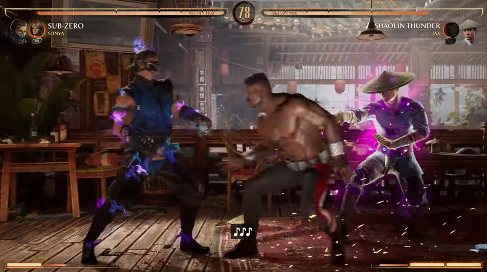 Gameplay of Jax as a Kameo fighter