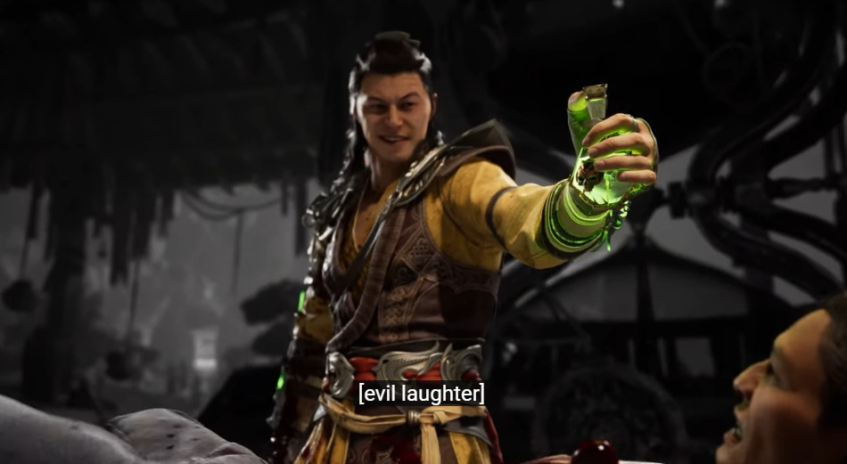 Shang Tsung in the trailer