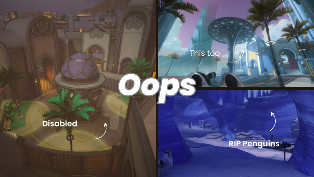 Overwatch 2 maps Oasis and Antarctic disabled yet again due to bugs [FIXED]
