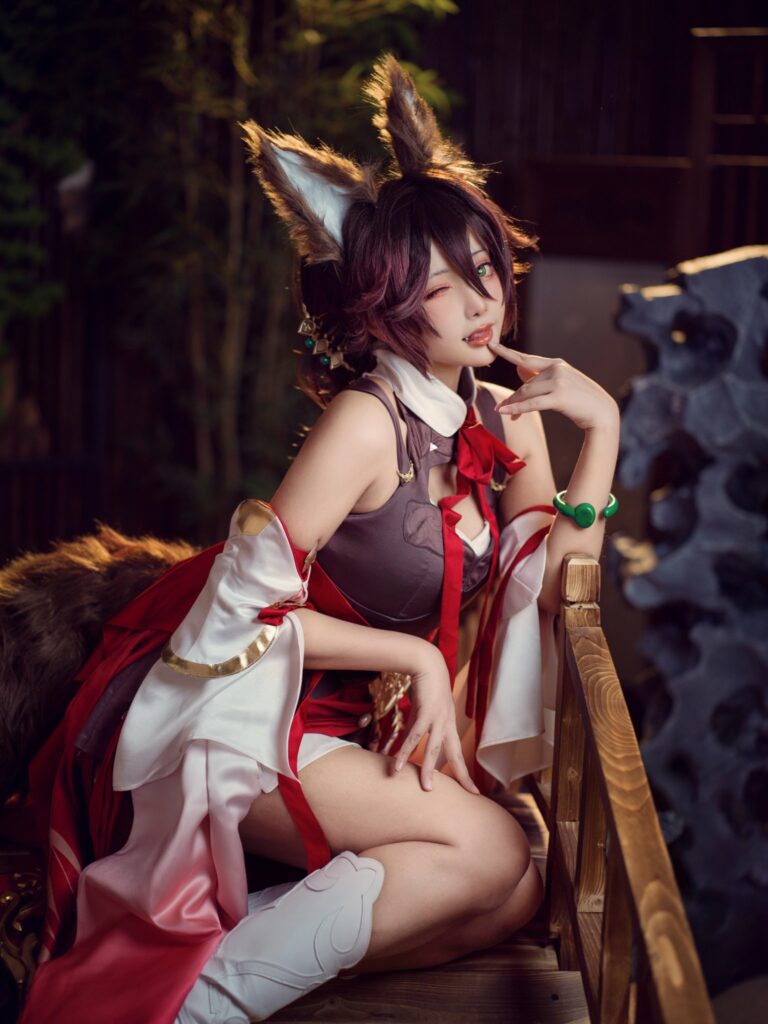 Natsume0v0 cosplay of Tingyun from Honkai Star Rail