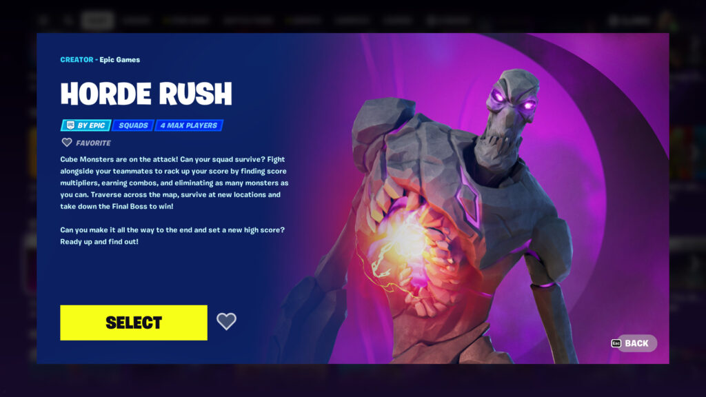 How to play Horde Rush in Fortnite