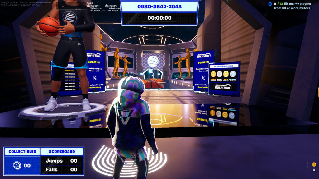 Steph Curry Fortnite map screenshot (1/3)