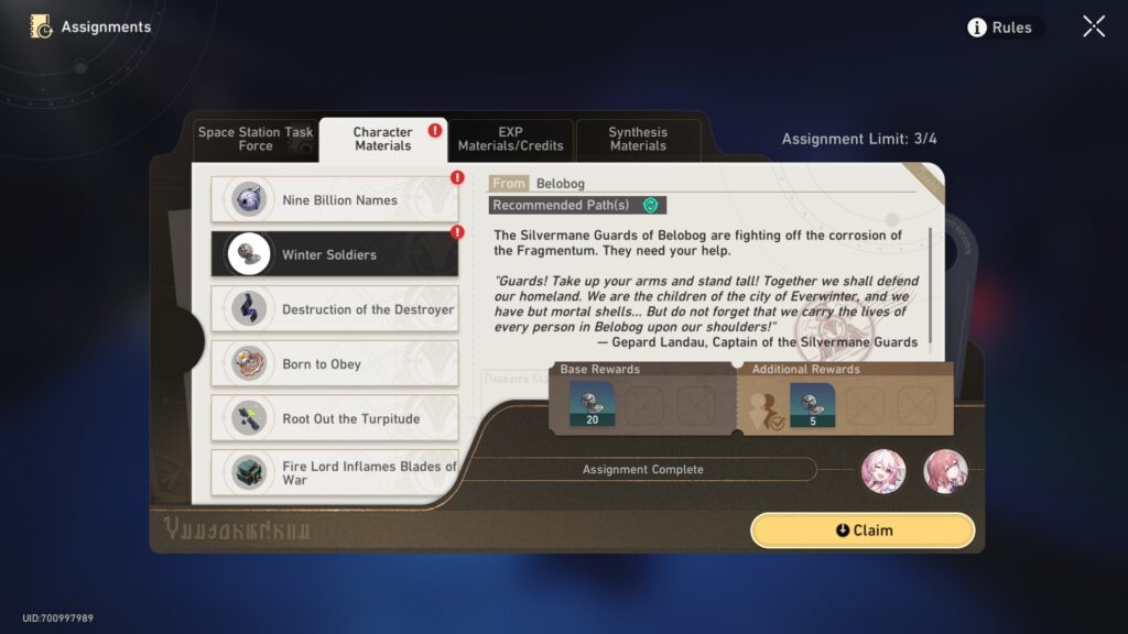 Topaz Ascension Material Silvermane Badge