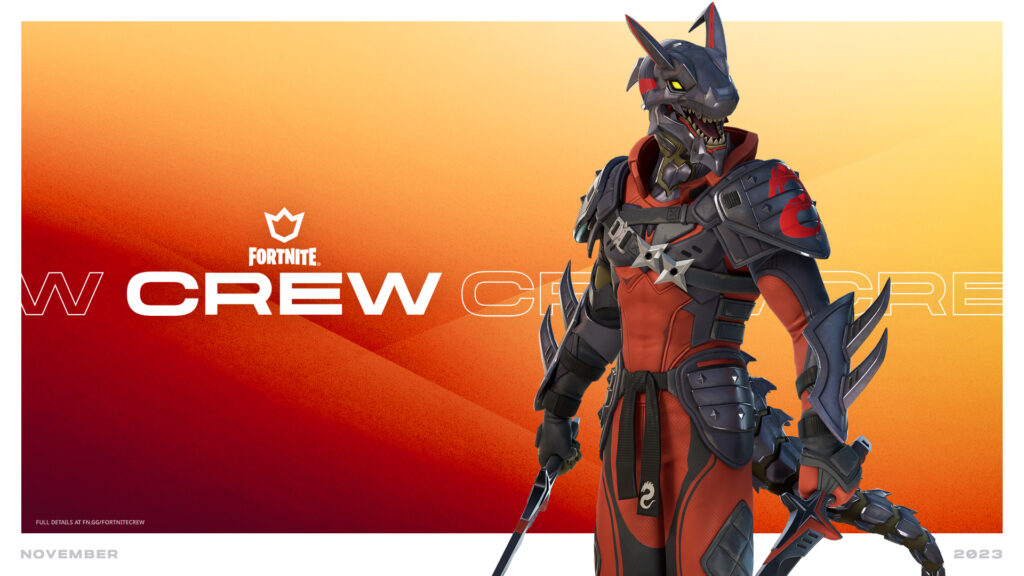 Fortnite Crew November 2023: How to unlock Drakon Steel Hybrid