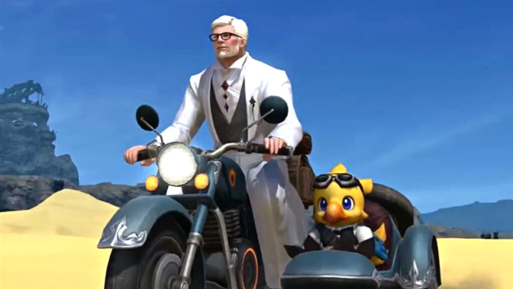 FFXIV x KFC collaboration: Get the exclusive “Eat Fried Chicken” emote!