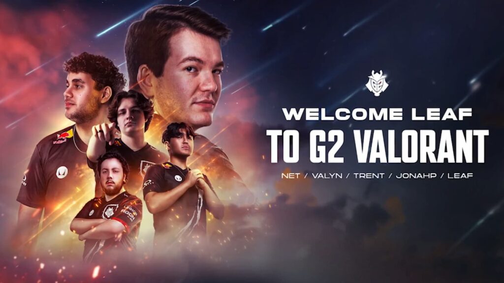 G2 Esports finalizes VALORANT roster with leaf