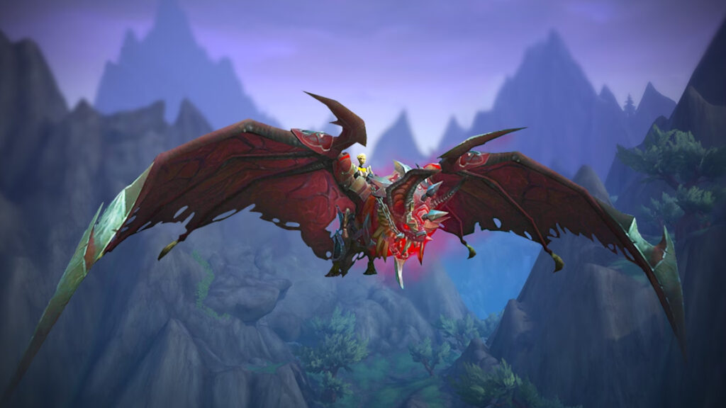 How to get the free World of Warcraft Armored Bloodwing mount