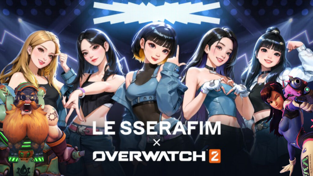 LE SSERAFIM x Overwatch crossover, skins, game mode announced