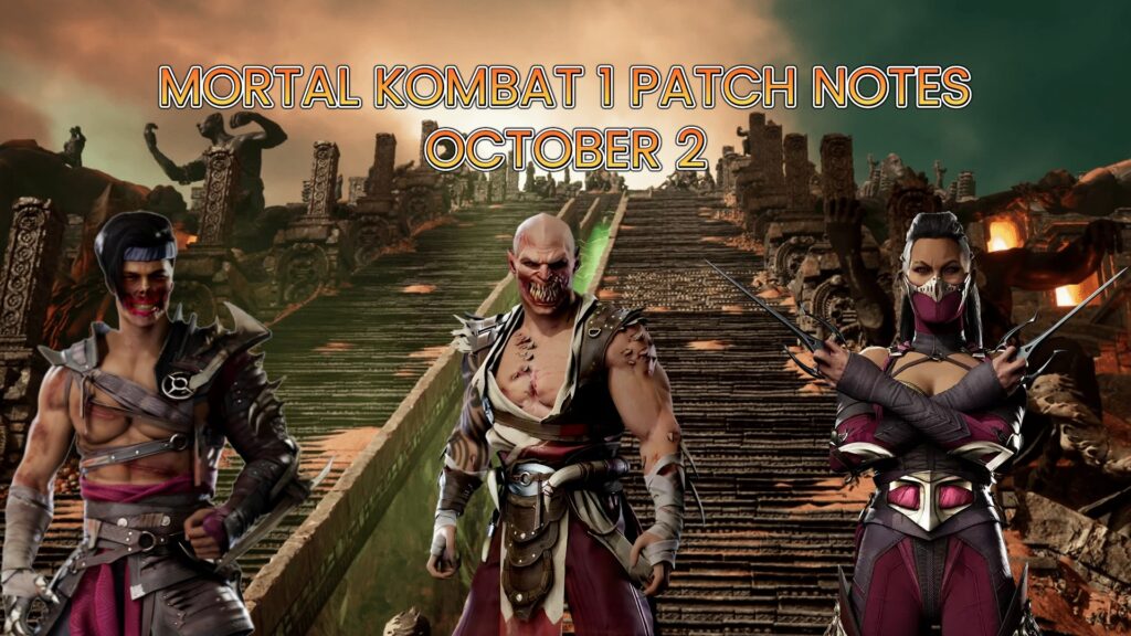 Mortal Kombat 1 Patch Notes for October 2 update