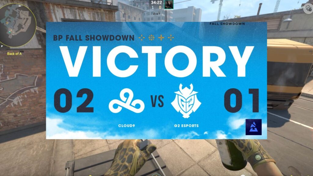 Cloud9 eliminate G2 from BLAST Premier Showdown