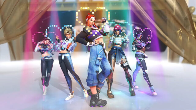 Overwatch 2 LE SSERAFIM event gets Concert Clash, skins, and dance emotes