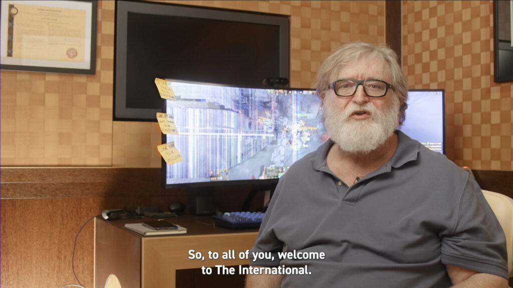 Gaben welcomes fans to TI12 as part of opening ceremony 