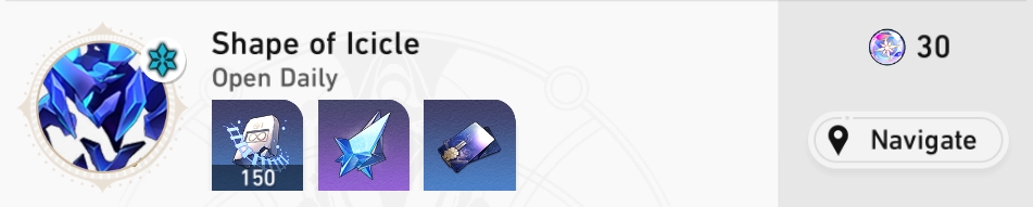 Shape of Icicle, source of Gelid Chitin