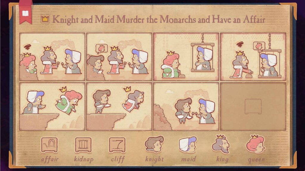 Storyteller Final Chapter (Love Resolution) - Title: Knight and Maid Murder the Monarchs and Have an Affair