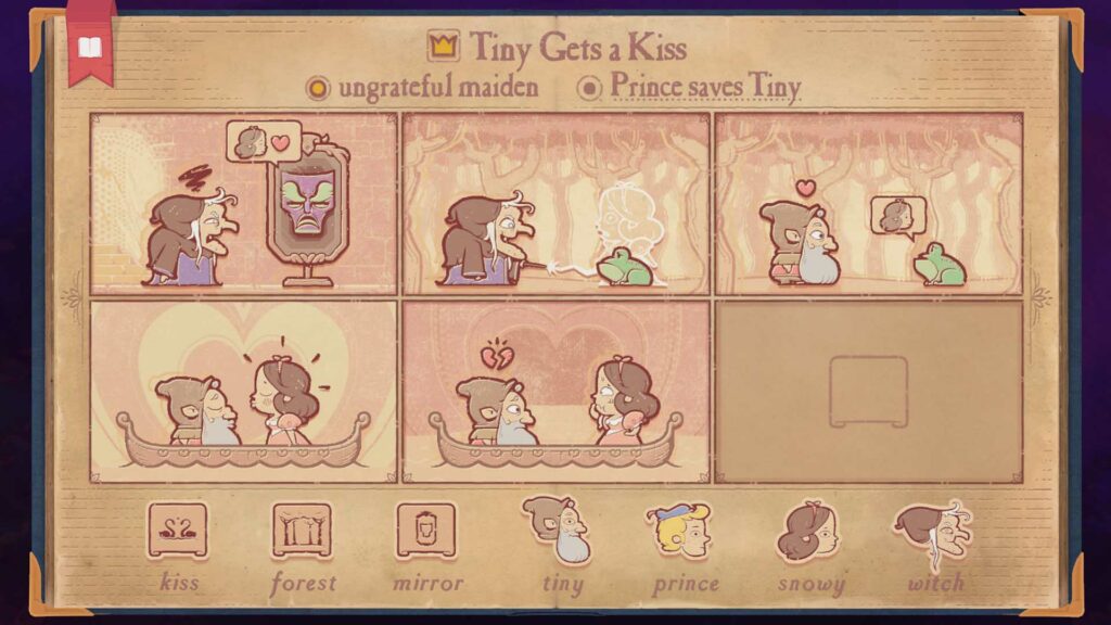 Storyteller Chapter 5 (Deceit) - Tiny Gets a Kiss, ungrateful maiden