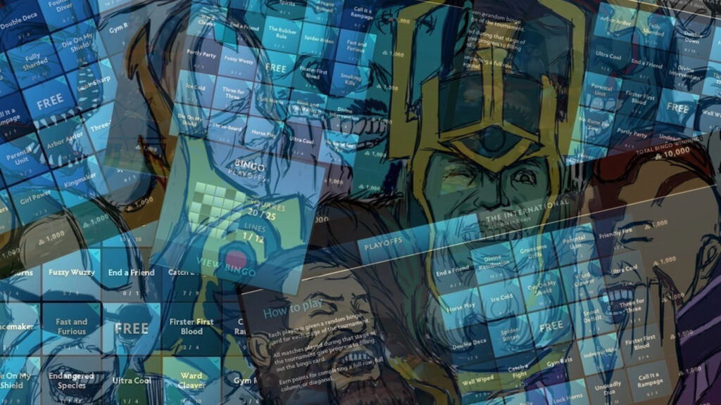 TI12 Compendium Bingo is broken and players want their Points