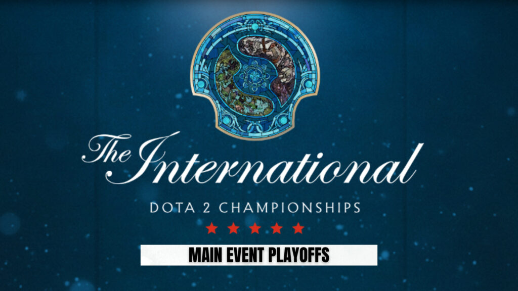 Teams that qualified for the TI12 main event playoffs