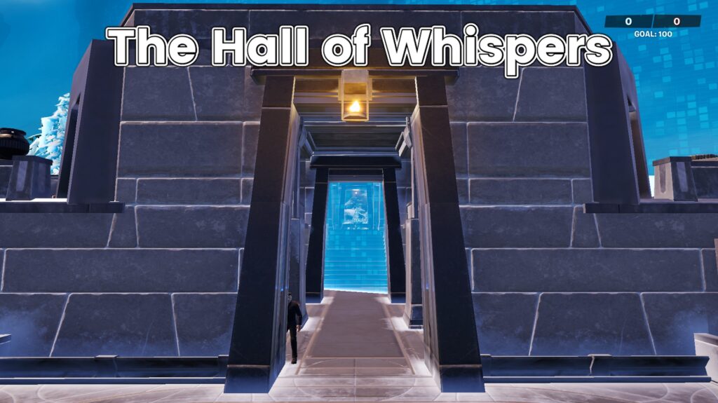 Where to find the Hall of Whispers in Fortnite