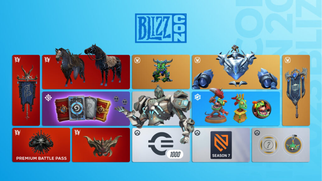 Here’s every mount and murloc in the Blizzcon Collection Pack