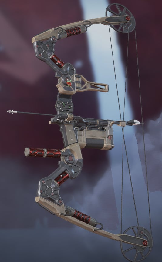 The Bocek Compound Bow, one of the 4 marksmen weapons in Apex Legends 
