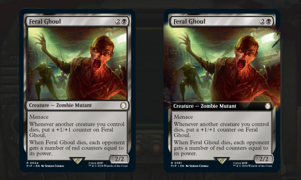 Coming out in 2024, we now have our first look at the Magic: The Gathering Fallout crossover set. Come peak at these MTG Fallout cards!