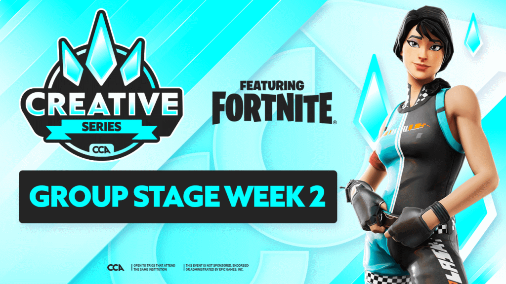 CCA’s Fortnite Creative Series Group Stage Week 2 standings