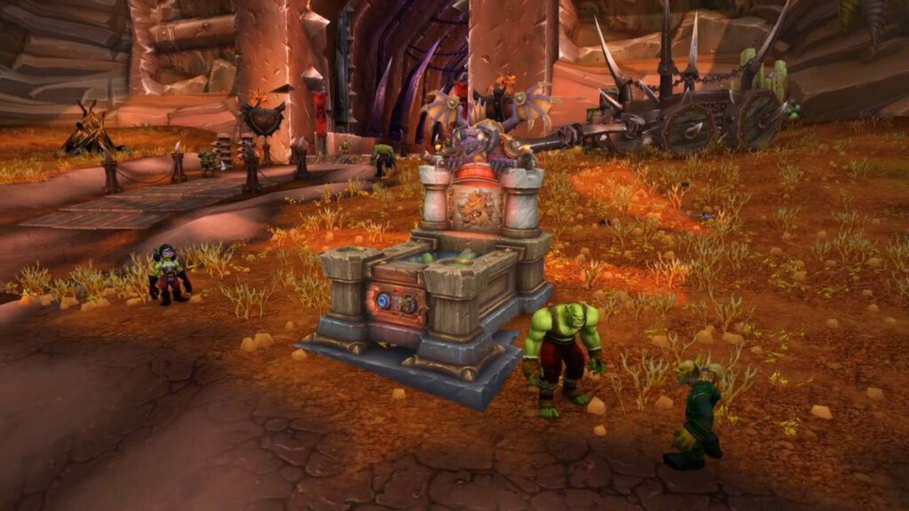 A Warcraft Rumble Machine in World of Warcraft 