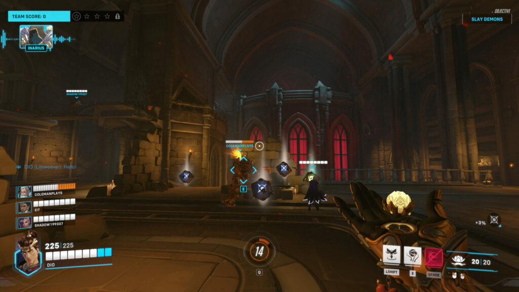 Screenshot of the game mode 