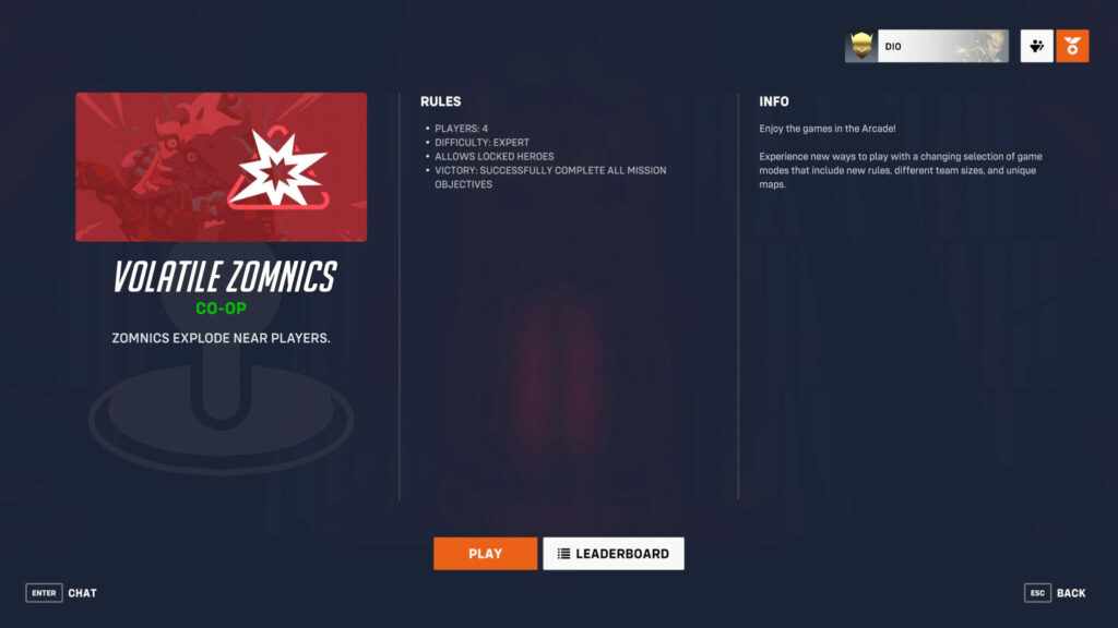 Volatile Zomnics information 