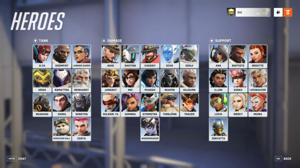 Hanzo is missing in Overwatch 2 