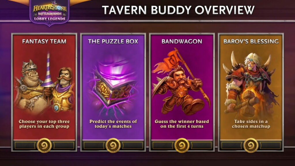 Tavern Buddy information