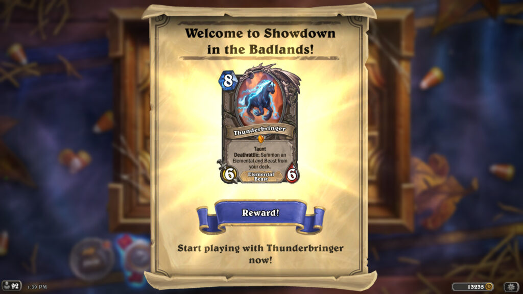 Thunderbringer in Hearthstone
