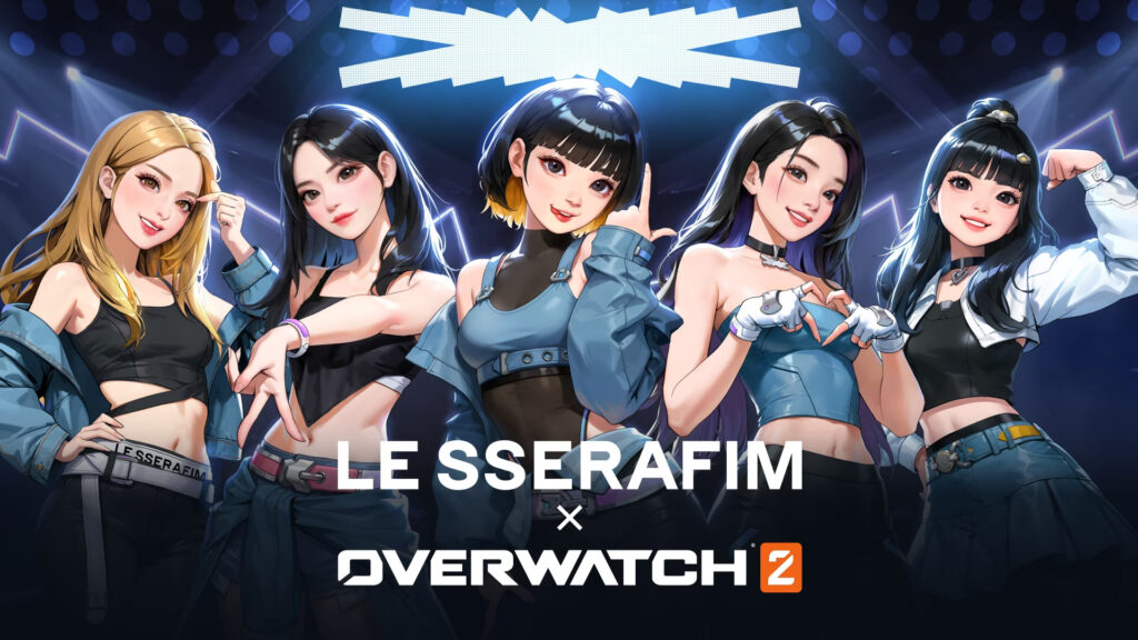 Overwatch 2 and LE SSERAFIM