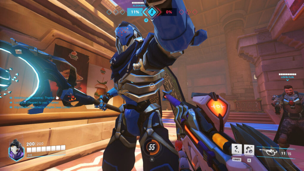 How to do Ramattra head pats in Overwatch 2