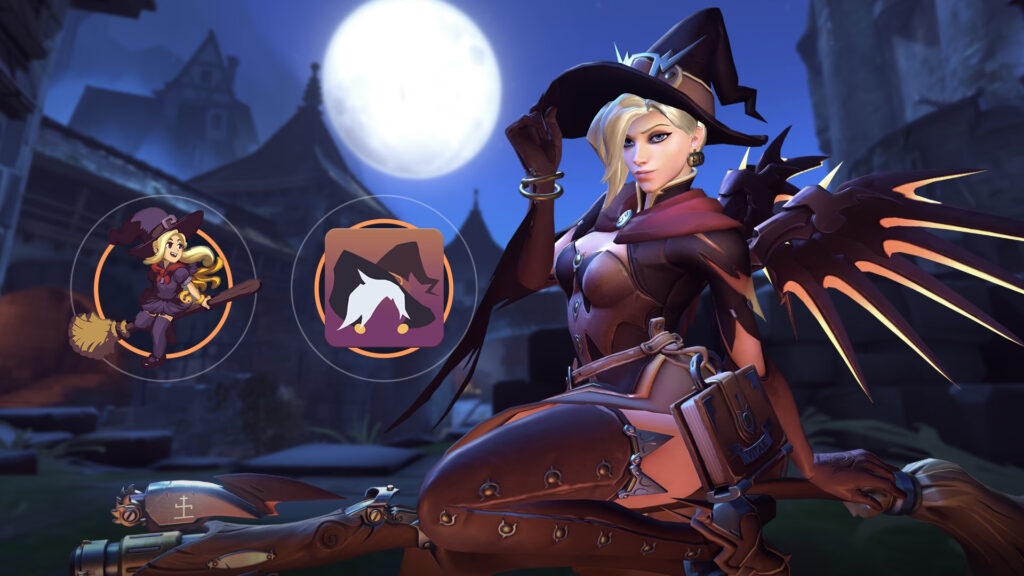Overwatch 2 Witch Mercy skin
