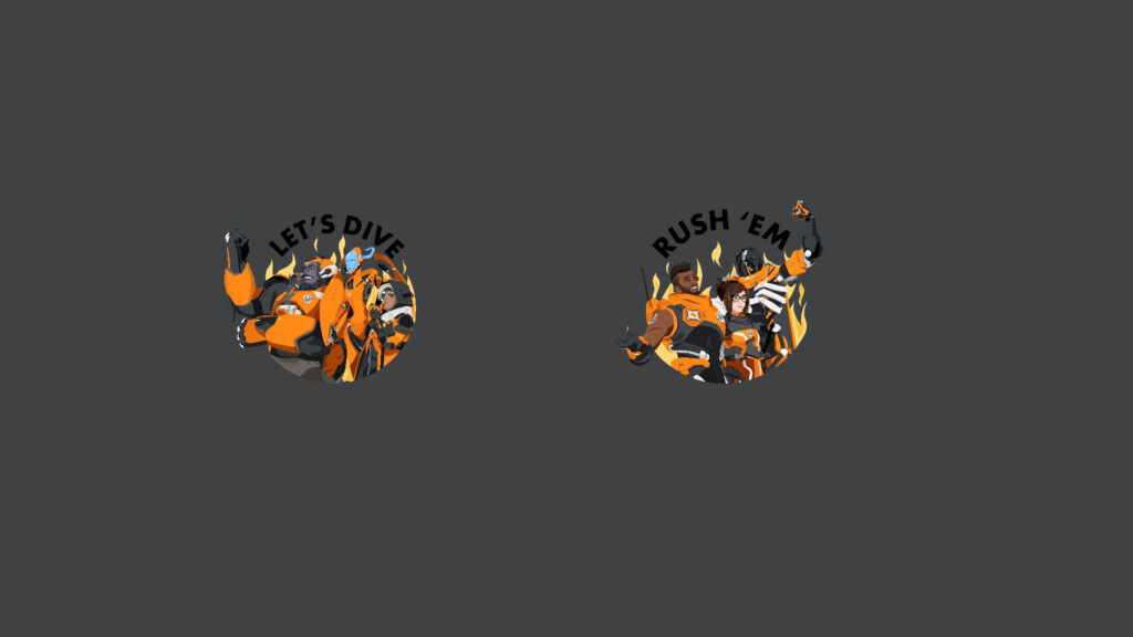 Overwatch World Cup sprays