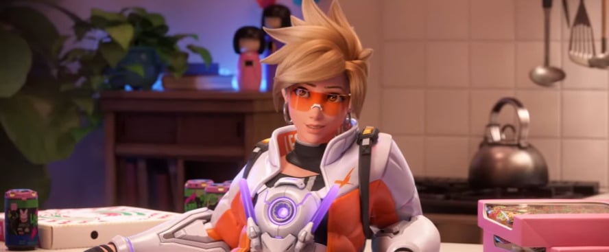 Overwatch 2 LE SSERAFIM Tracer skin