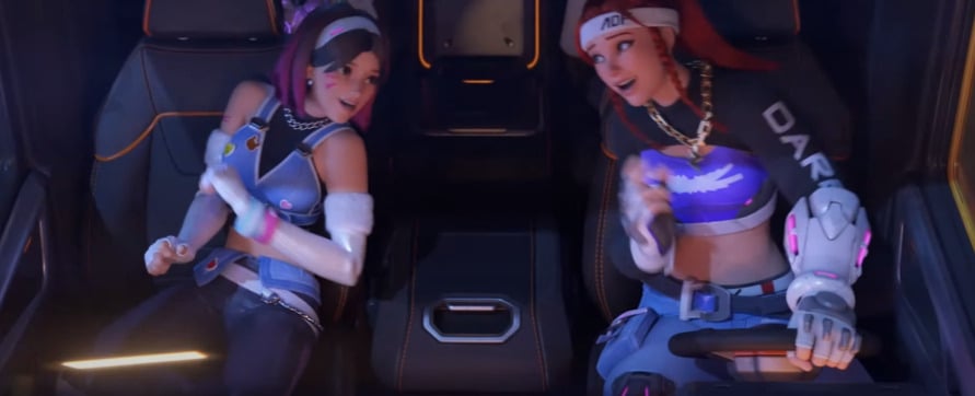 D.Va's LE SSERAFIM skin