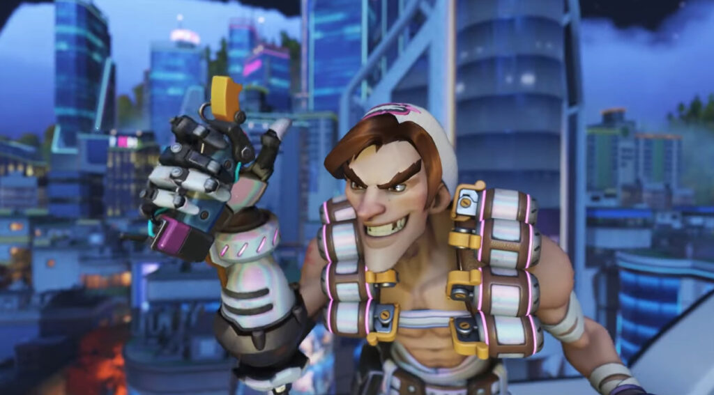 Junkrat's K-pop skin 