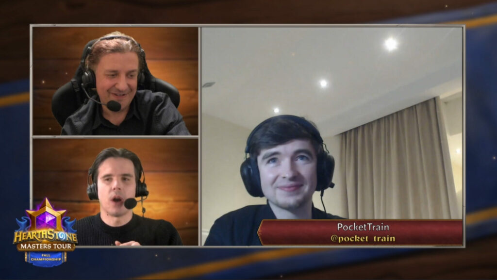 Post-match interview