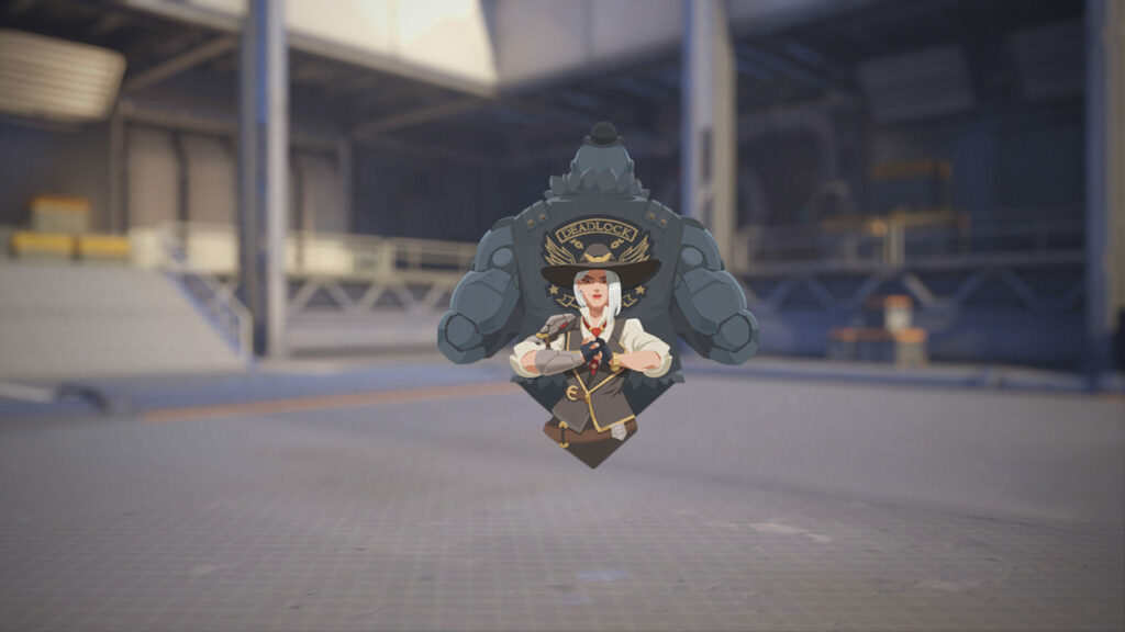 Ashe's Overwatch 2 anime reference