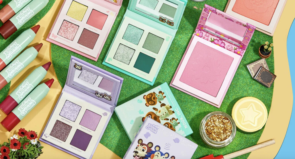 Colourpop x Animal Crossing 2021 collaboration - image via Colourpop