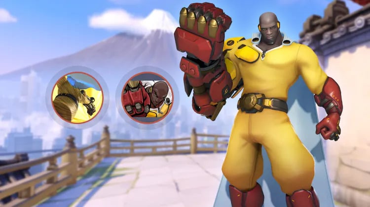 Overwatch 2 and One-Punch Man crossover 